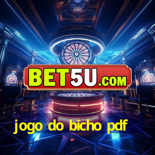 jogo do bicho pdf